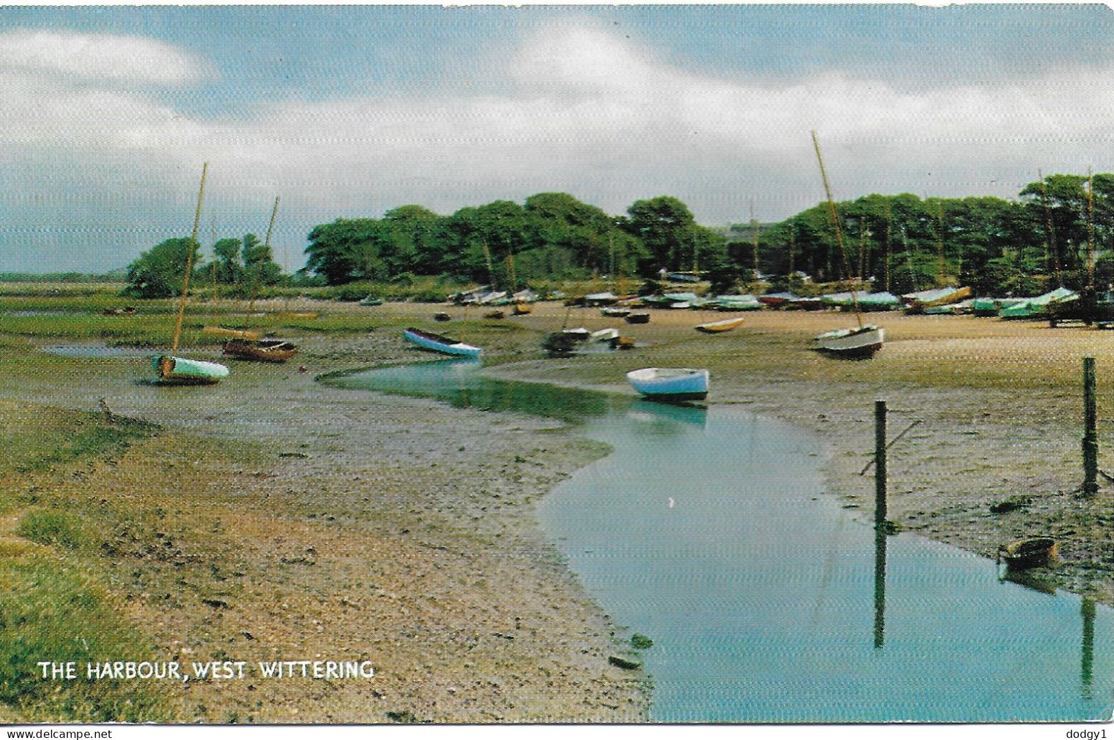 THE HARBOUR, WEST WITTERING, SUSSEX, ENGLAND. Circa 1964 USED POSTCARD   Ms6 - Autres & Non Classés