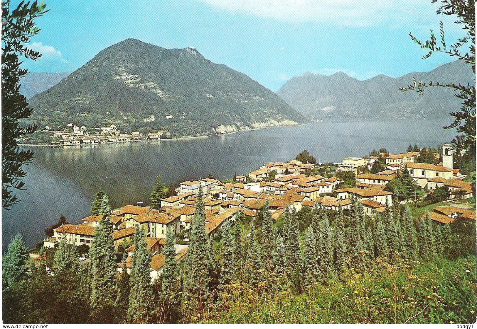 LAGO D'ISEO, SULZANO,  ITALY. USED POSTCARD Ms6 - Brescia