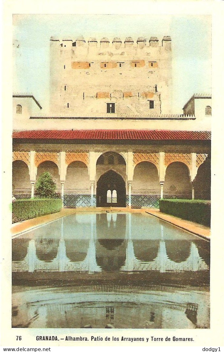 GRANADA, ANDALUCIA, SPAIN. UNUSED POSTCARD Ms6 - Granada