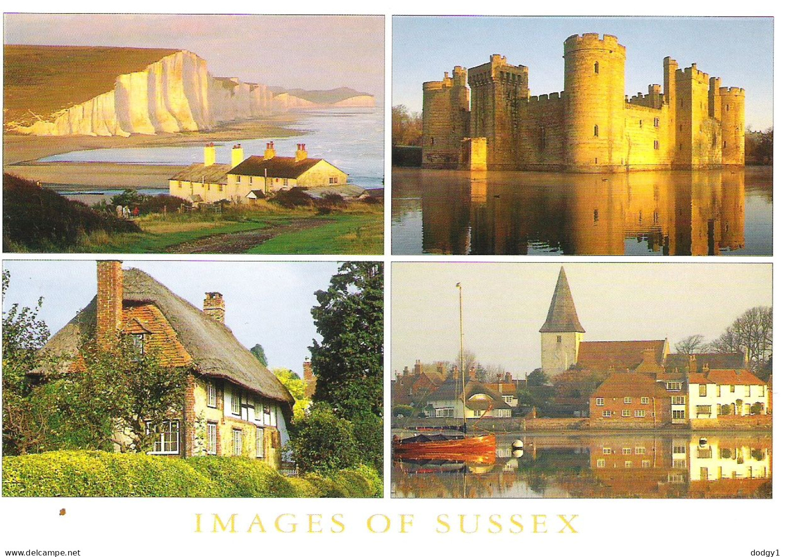 IMAGES OF SUSSEX, UNUSED POSTCARD Ms6 - Other & Unclassified