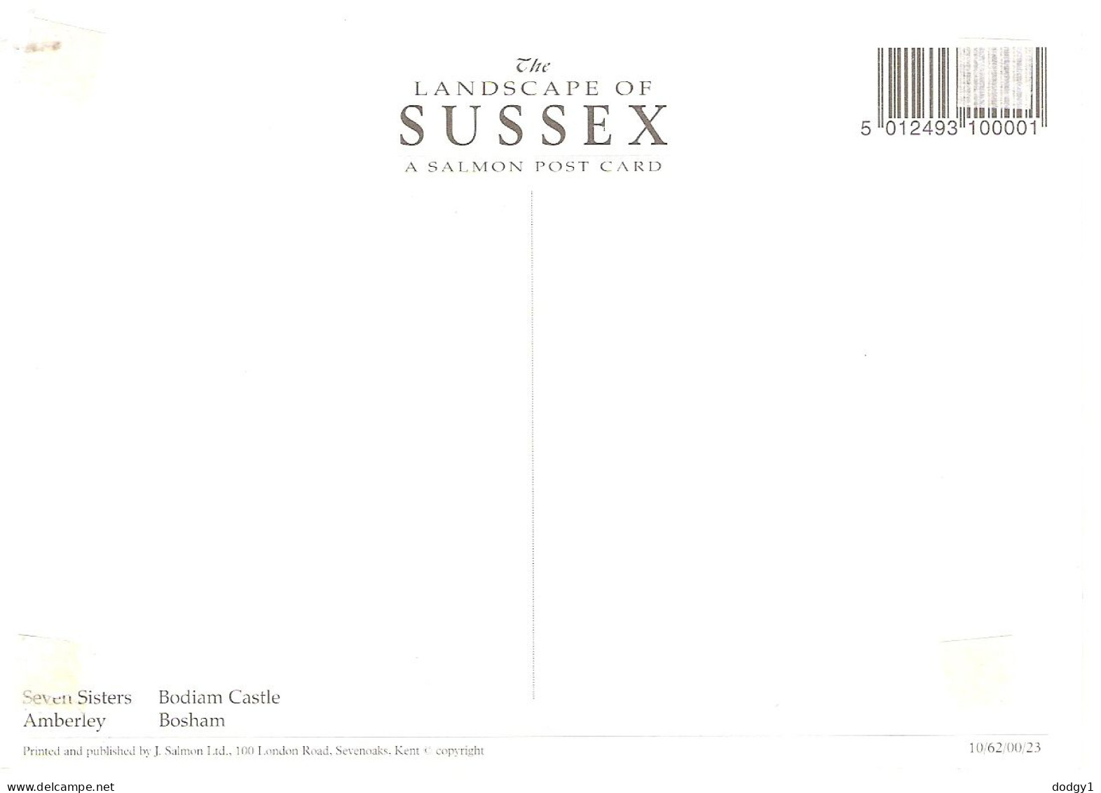 IMAGES OF SUSSEX, UNUSED POSTCARD Ms6 - Altri & Non Classificati