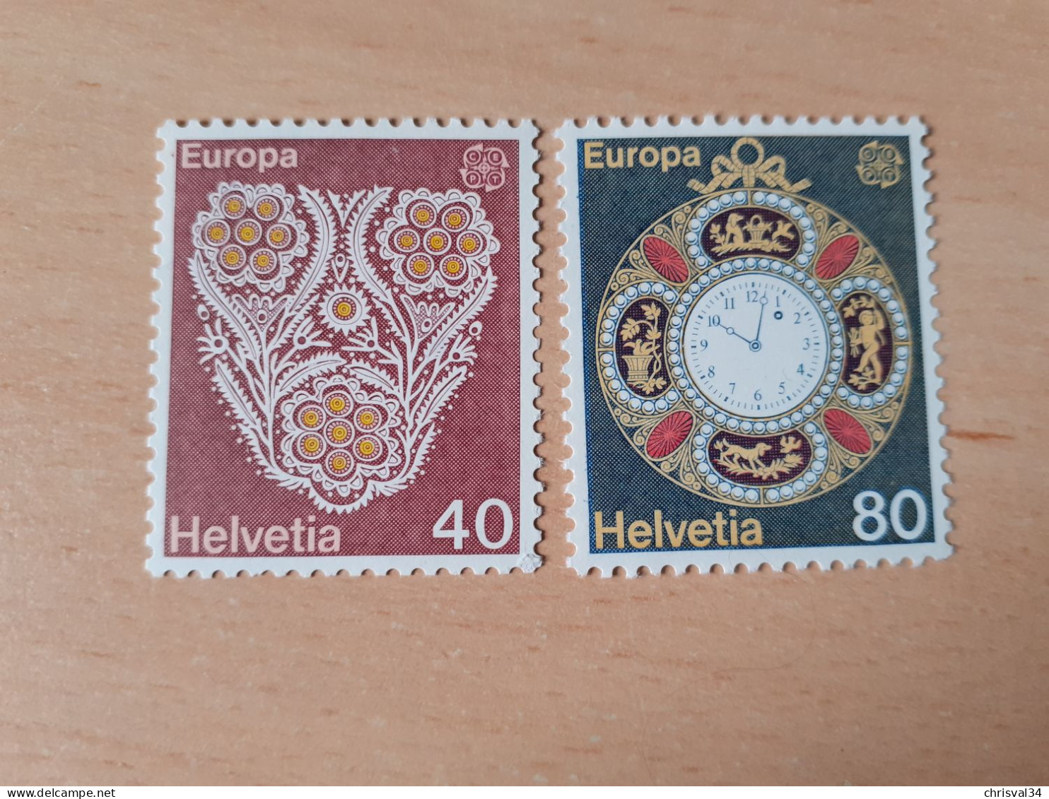 TIMBRES   SUISSE     ANNEE    1976    N  1003  /  1004   COTE  3,00  EUROS   NEUFS   LUXE** - Nuevos