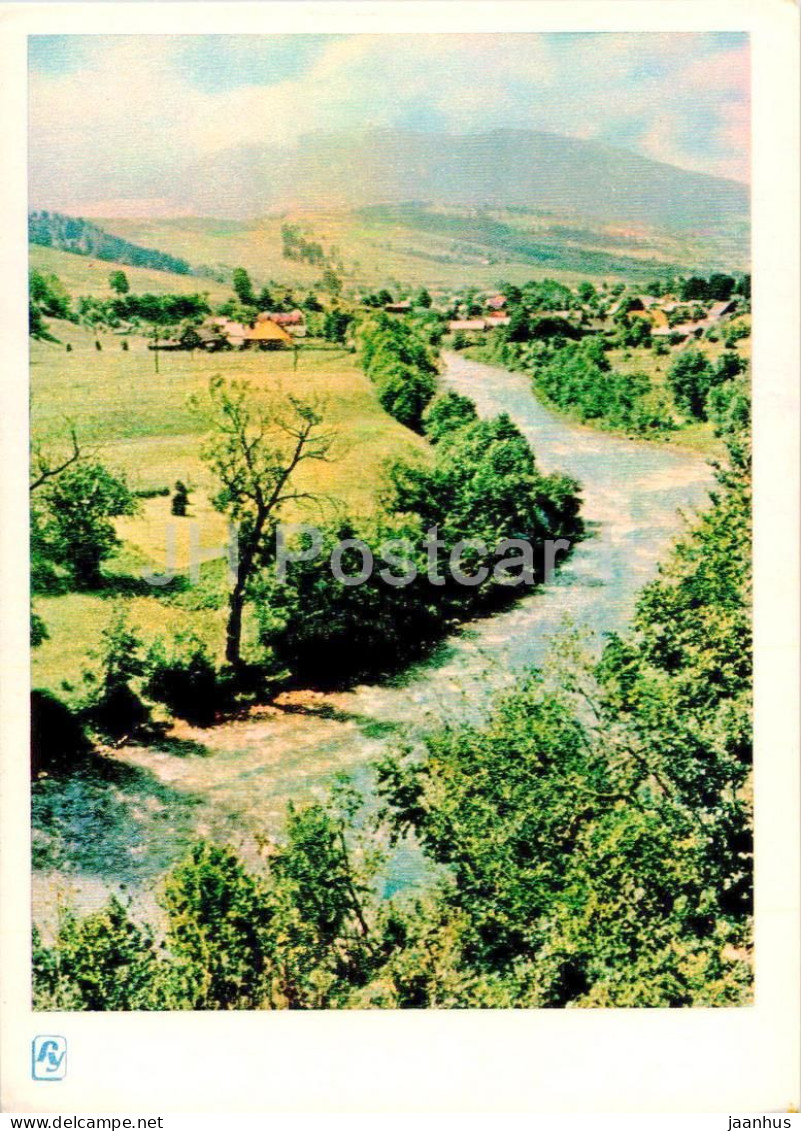 Carpathian Mountains - Karpaty - Village Of Gutsuls - 1962 - Ukraine USSR - Unused - Ukraine