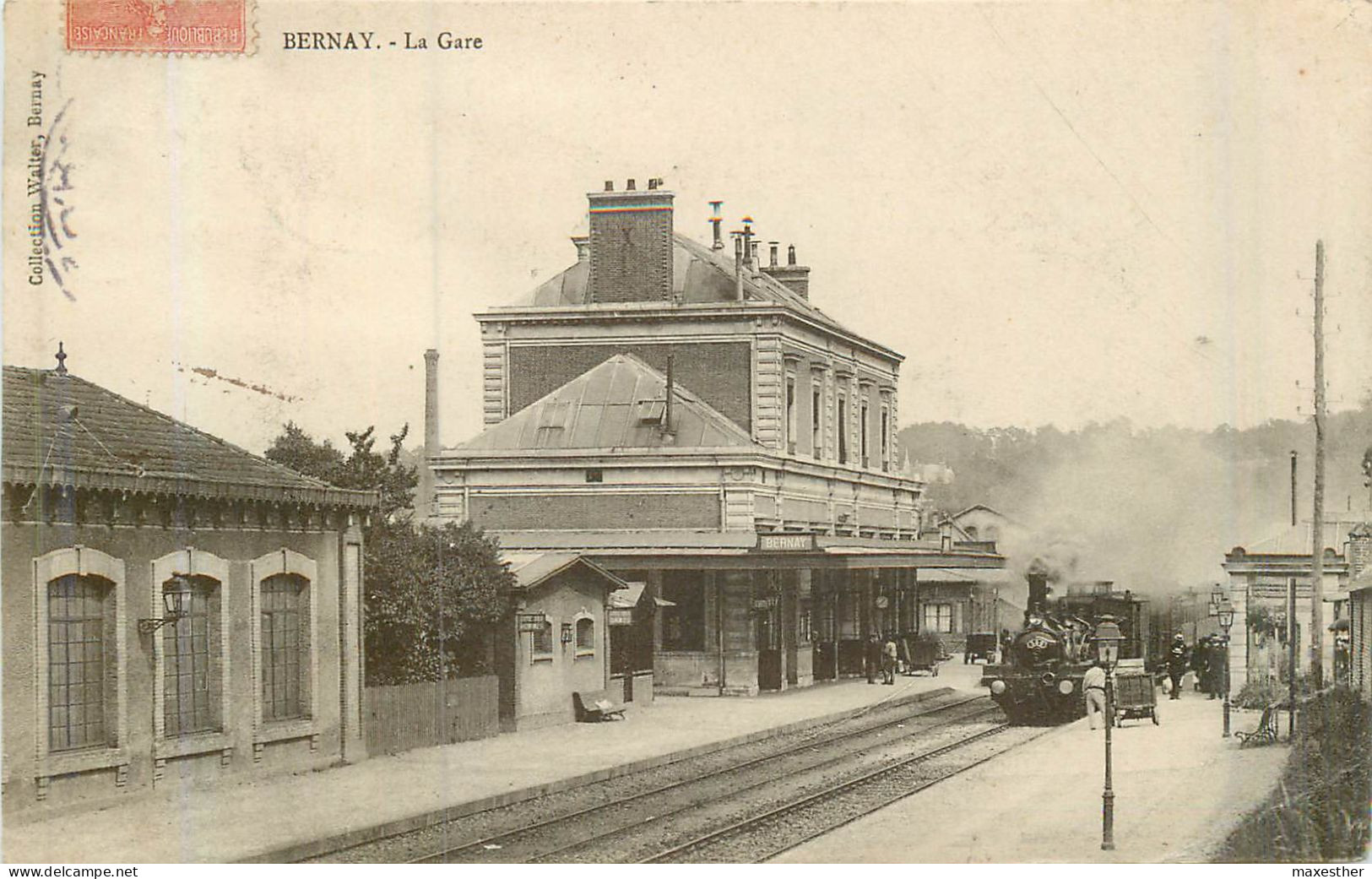 BERNAY La Gare (train) - Bernay