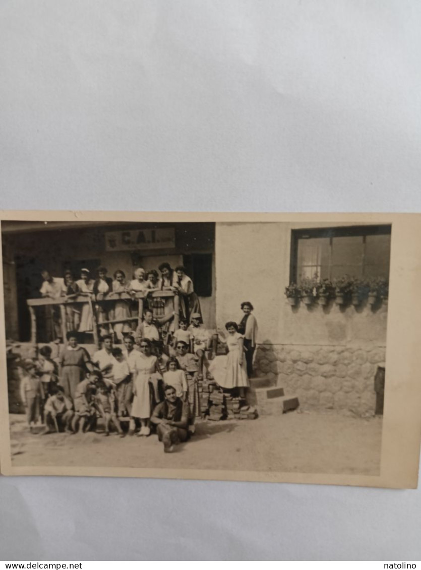 Foto D Epoca 1953 Sicilia Palermo Piano Battaglia Rifugio C.A.I. - Sonstige & Ohne Zuordnung