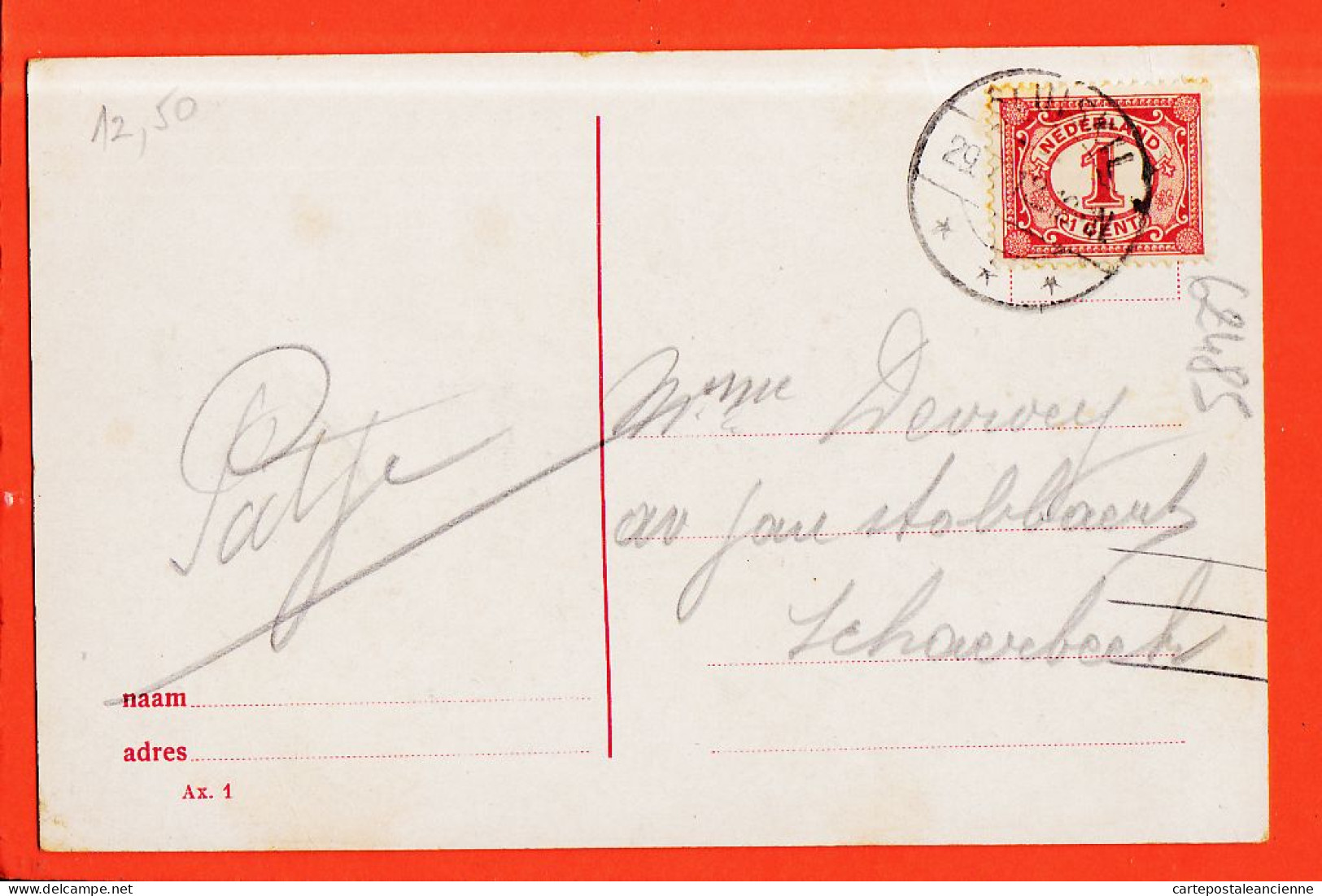 24475 /⭐ ◉  ♥️  SLUIS Zeeland Zeeuwsch-Vlaanderen Kleine Jongen Kleren Van De Postbode ? 1910s Nederland Pays-Bas - Sluis