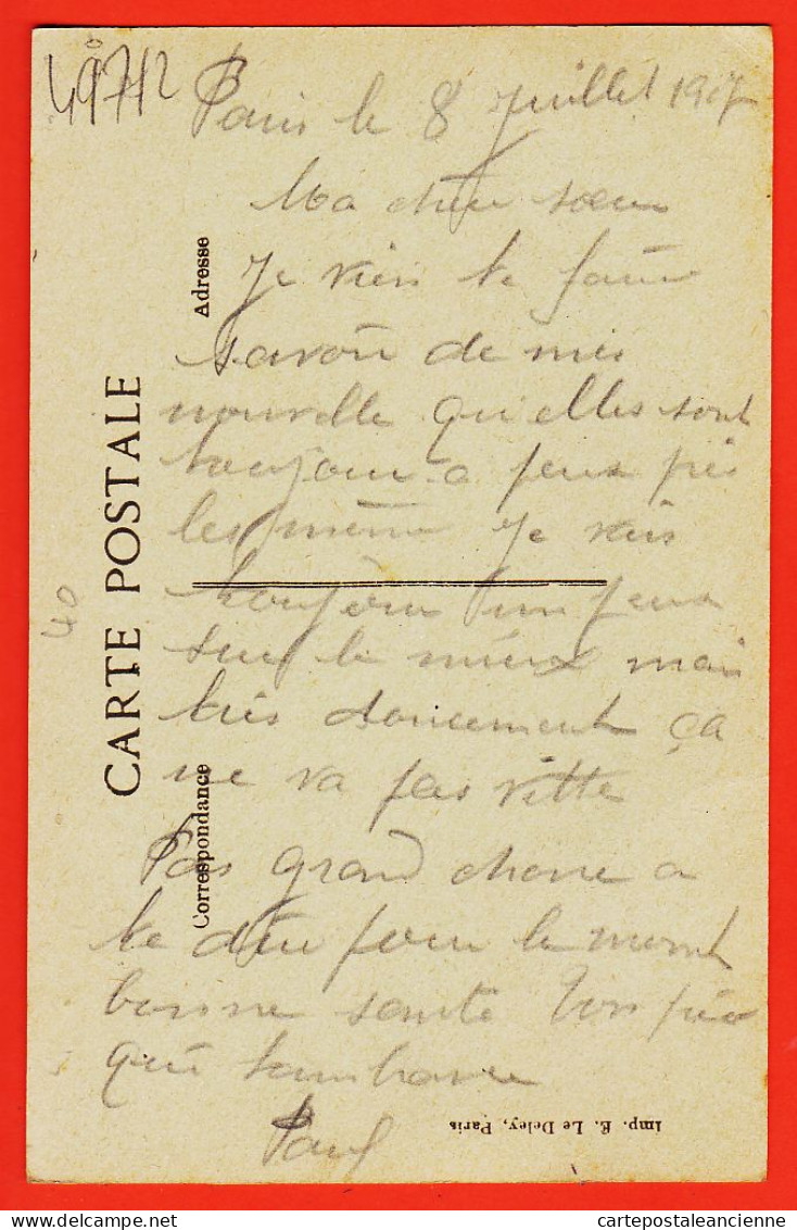 24209 /⭐ ◉  PARIS Hotel ASTORIA Hopital Bénévole 4bis CROIX-ROUGE BRITANNIQUE Ordre ST-JEAN Fondation MICHELHAM-LE DELEY - District 08