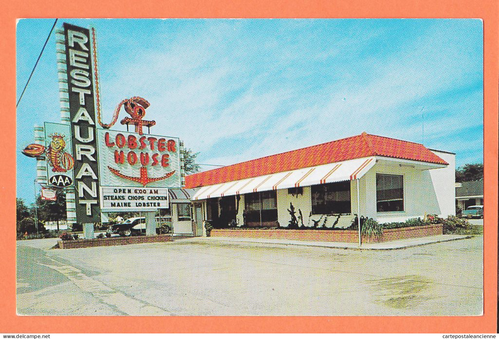 24041 / ALLENDALE South Carolina The LOBSTER HOUSE Restaurant Mr Manuel POULOS 1960s By Henry AHRENS - Sonstige & Ohne Zuordnung