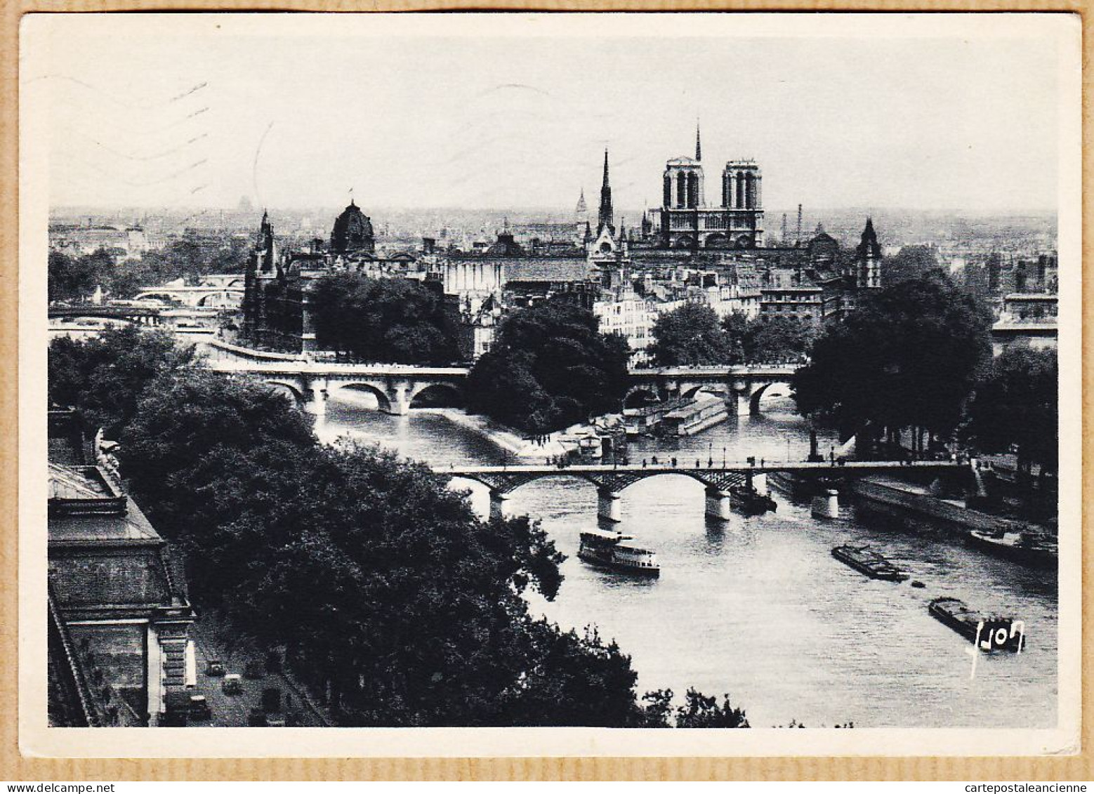 24051 /⭐ ◉  PARIS En FLANANT La CITE  NOTRE-DAME 1953 YVON I.H 533 - Notre Dame De Paris