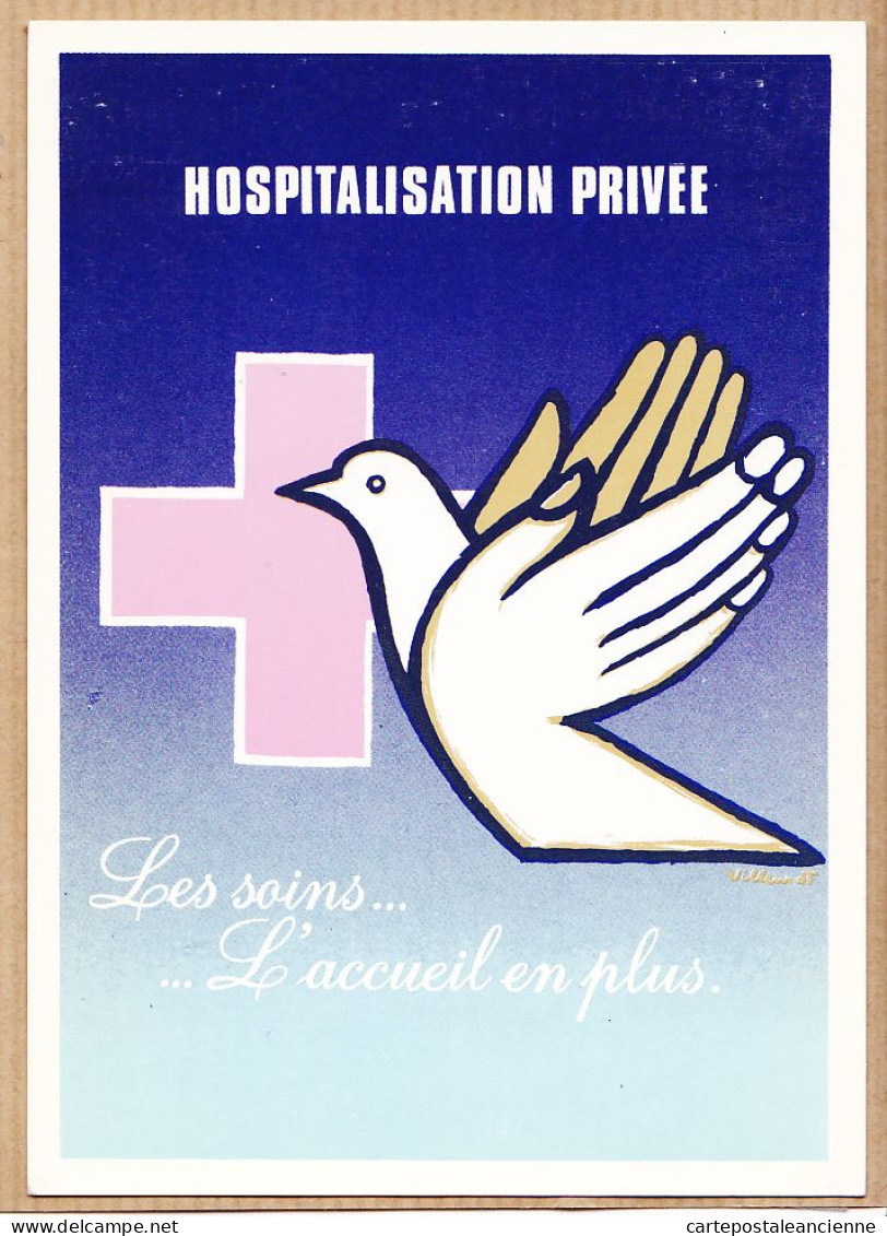 24264 /⭐ ◉  PARIS XVII Union Hospitalière Privée 148 Boulevard MALESHERBES Illustration VILLEMOT Cppub 1980s - Arrondissement: 17