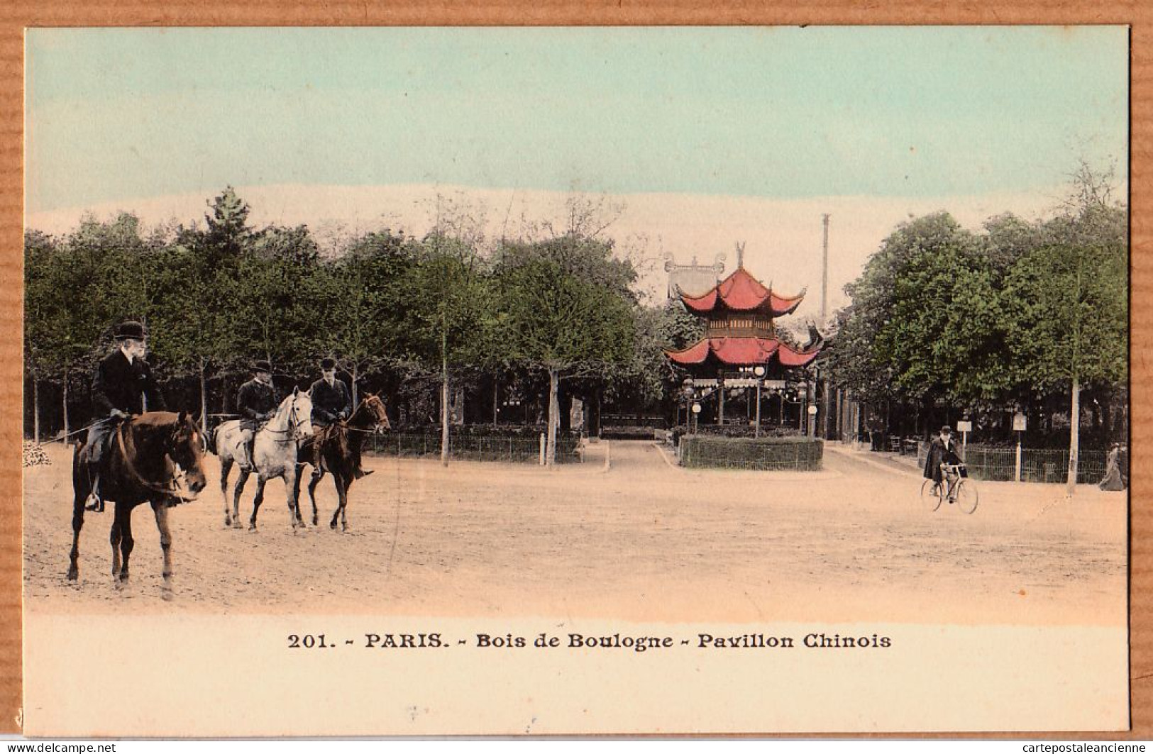 24262 /⭐ ◉  PARIS XVIe Bois De BOULOGNE Pavilon Chinois 1900s Edition ? N°201-Etat PARFAIT - Arrondissement: 16