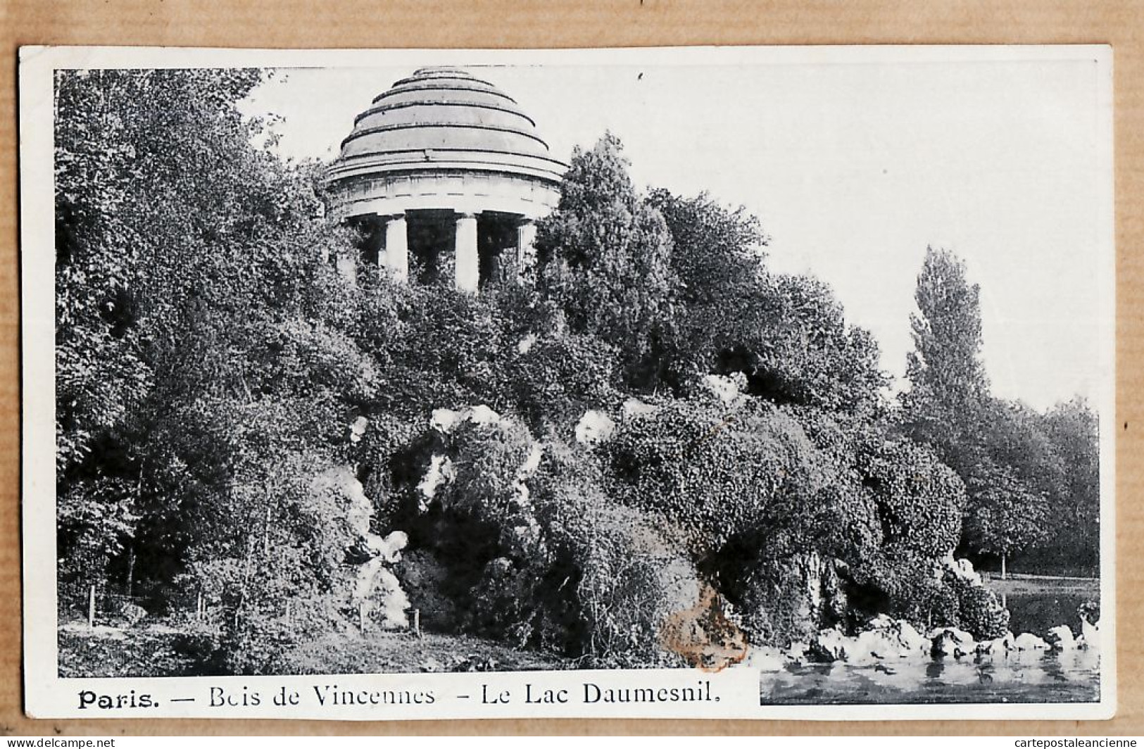 24244 /⭐ ◉  PARIS XIIe Bois De VINCENNES Le Lac DAUMESNIL Le Dôme Cliché 1900s  - District 12