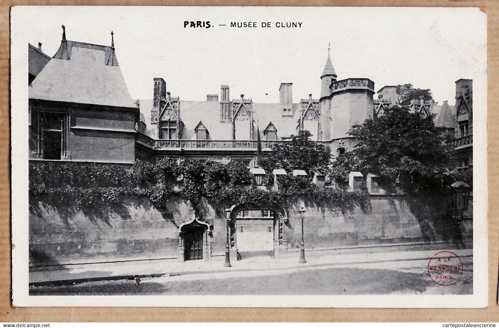 24145 /⭐ ◉  PARIS Ve 6 Place Paul PAINLEVE Musée De CLUNY Cliché 1900s Etat: PARFAIT  - Distrito: 05