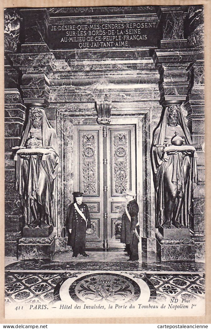24180 /⭐ ◉  PARIS VIIe Hotel Des INVALIDES GARDES De La Porte Du Tombeau De NAPOLEON 1er 1910S Etat PARFAIT NEURDEIN 411 - Paris (07)