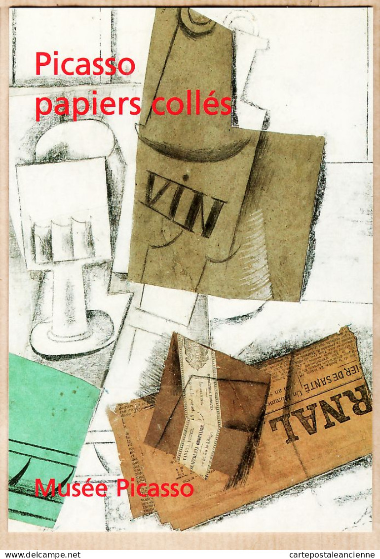 24136 /⭐ ◉  PARIS III Musée PICASSO 5 Rue De THORIGNY Exposition 29 Juin 1998 Papiers Collés Cppub Cpexpo - Distrito: 03