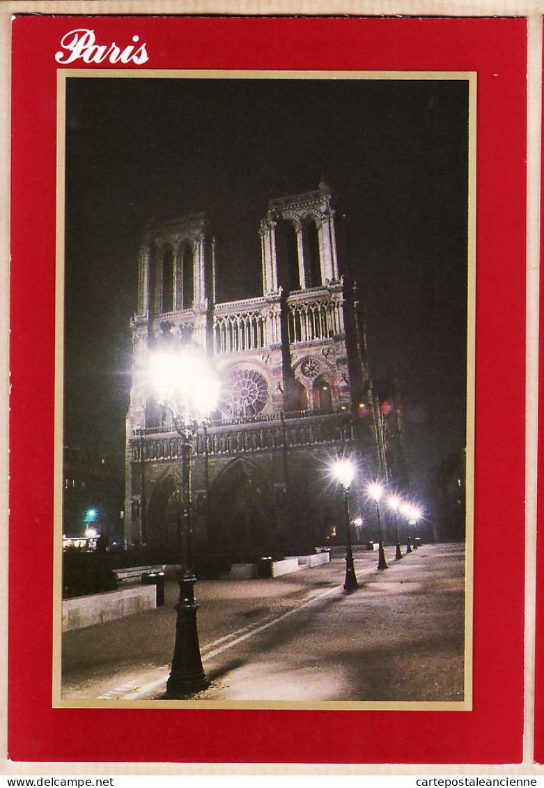 24139 /⭐ ◉  PARIS IV Cathédrale NOTRE-DAME-de-PARIS La Place Du PARVIS Photo Philippe VARENNES Edition BERNARD à TREVOUX - Paris (04)