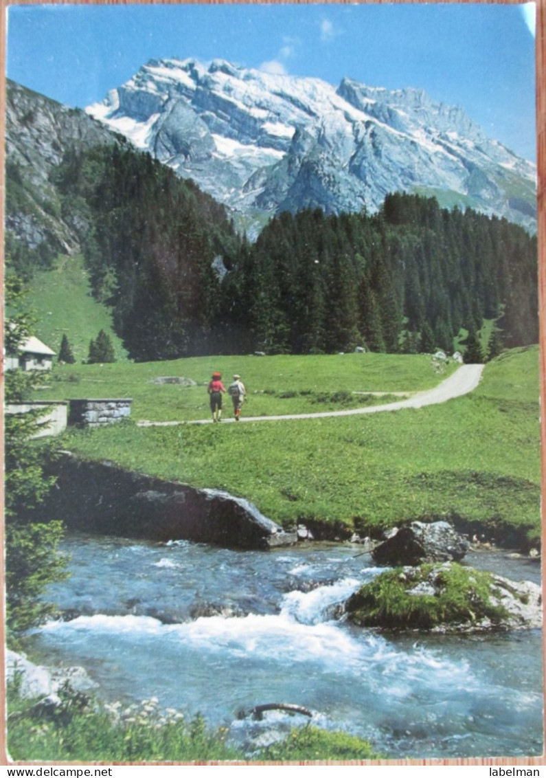 SWITZERLAND SWISS SCHWEIZ MOUNTAIN SKI AELPLI POSTCARD ANSICHTSKARTE CARTOLINA PHOTO CARTE POSTALE PC POSTKARTE CARD - Other & Unclassified