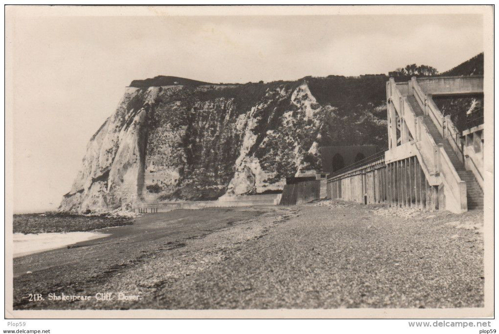 Cpa Ak Pk Dover Photograph Real Photo Shakespeare Cliff  Editeur Norman - Dover