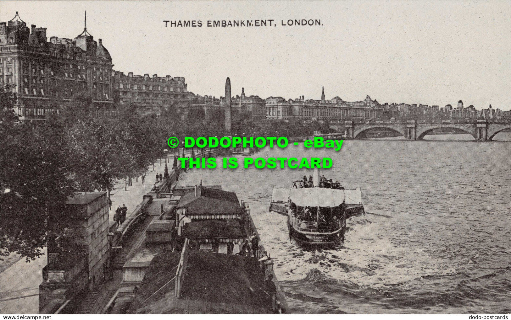 R548743 London. Thames Embankment. Auto Photo Series - Andere & Zonder Classificatie
