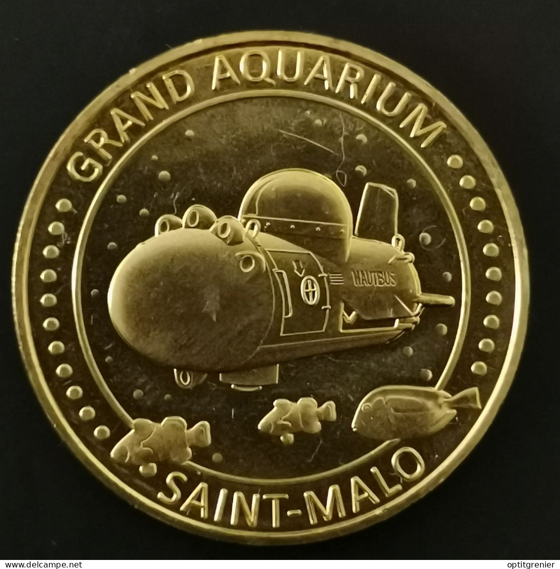 JETON TOURISTIQUE 34 Mm 2021 AQUARIUM DE SAINT MALO / TOKEN - 2021