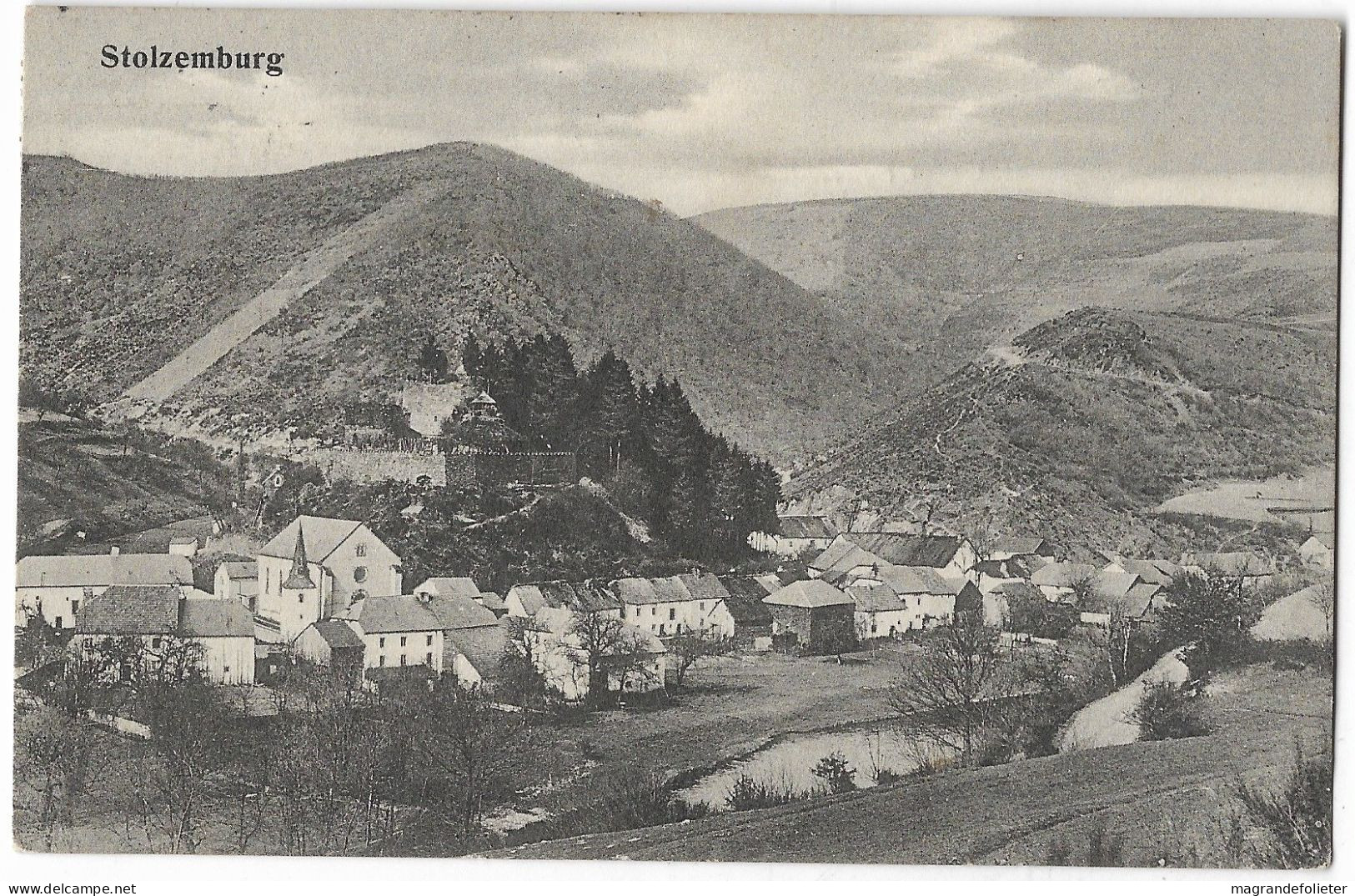 CPA CARTE POSTALE LUXEMBOURG STOLZEMBURG VUE PANORAMIQUE 1913 - Other & Unclassified