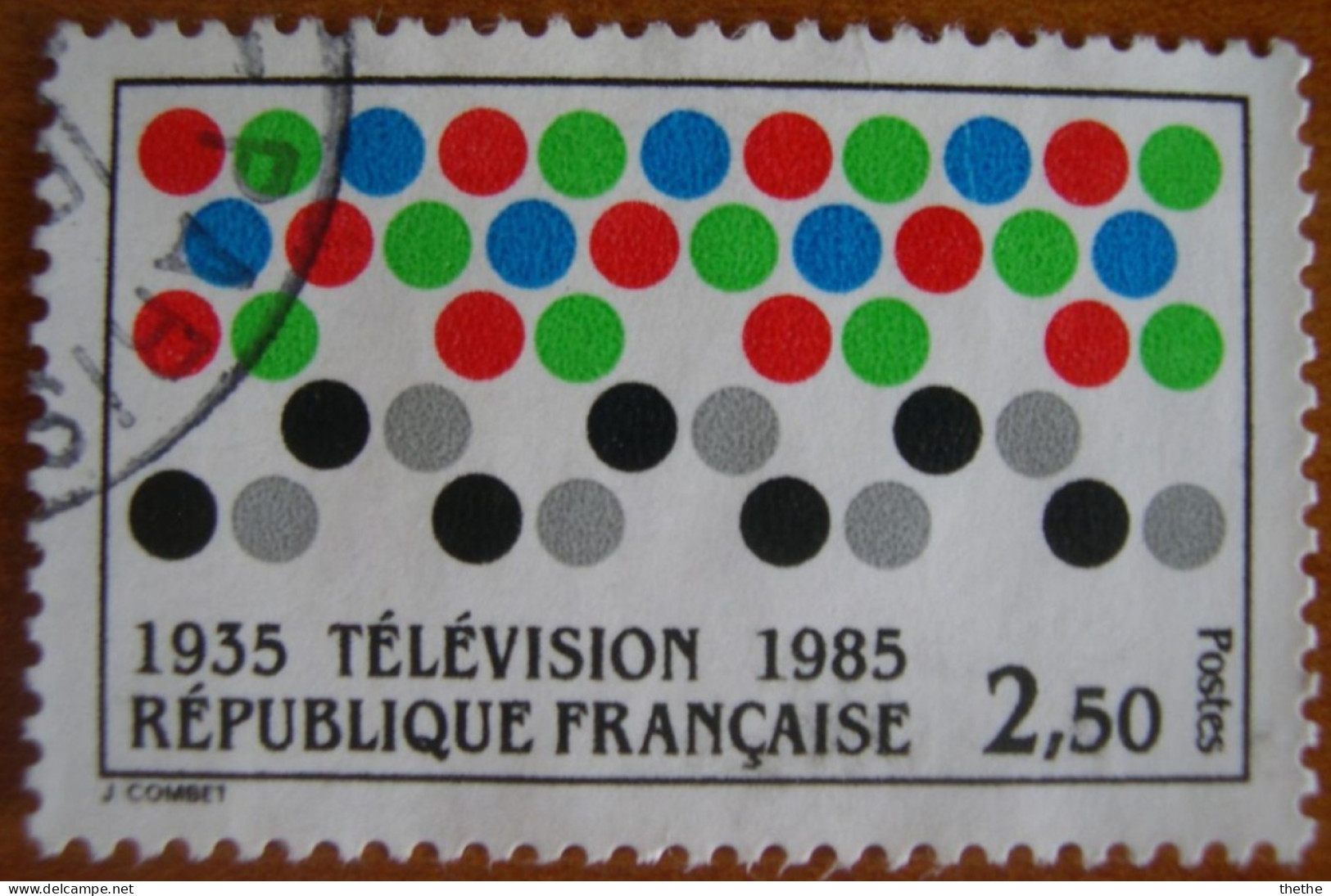 FRANCE - 50e Anniversaire De La Télévision - Gebruikt