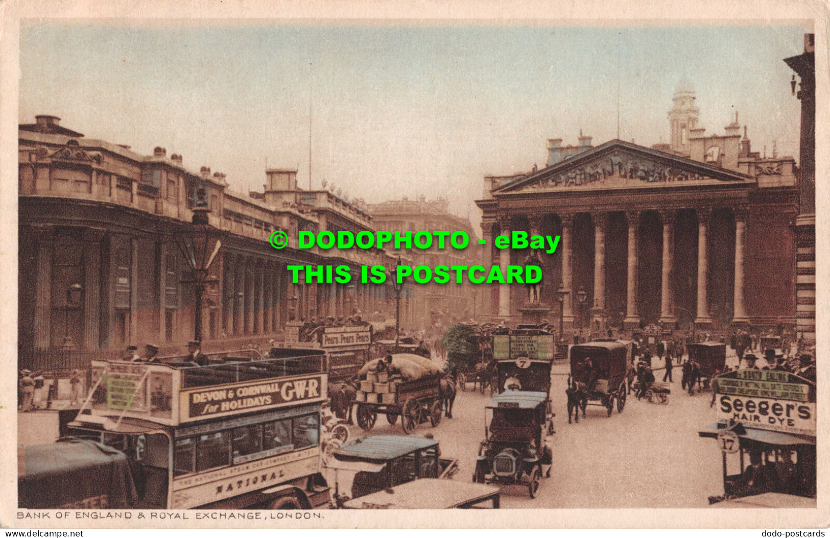 R549076 London. Bank Of England And Royal Exchange - Other & Unclassified