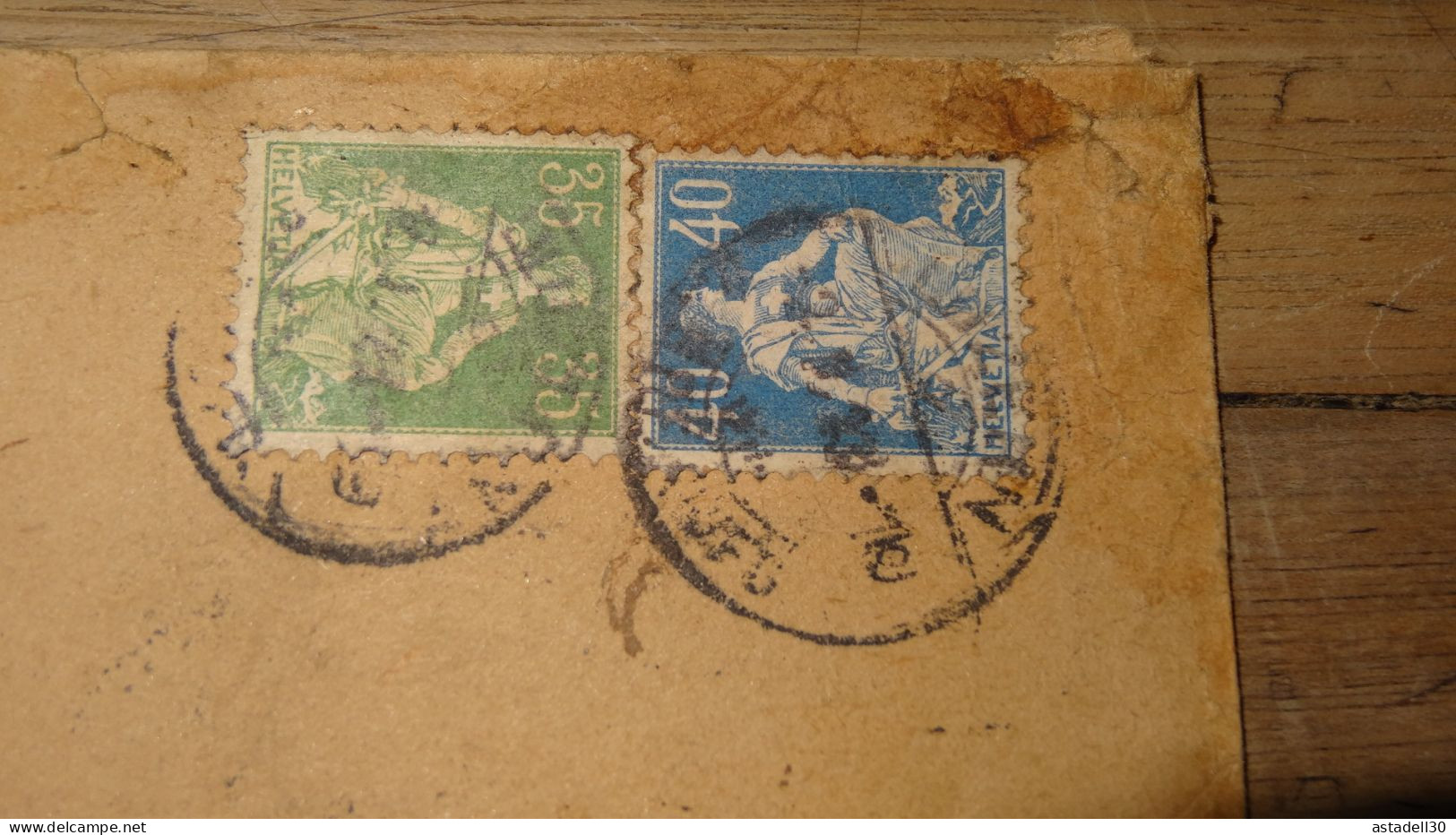 Enveloppe, SUISSE, Luzern1, Chargée - 1923  ......... Boite1 ...... 240424-140 - Covers & Documents