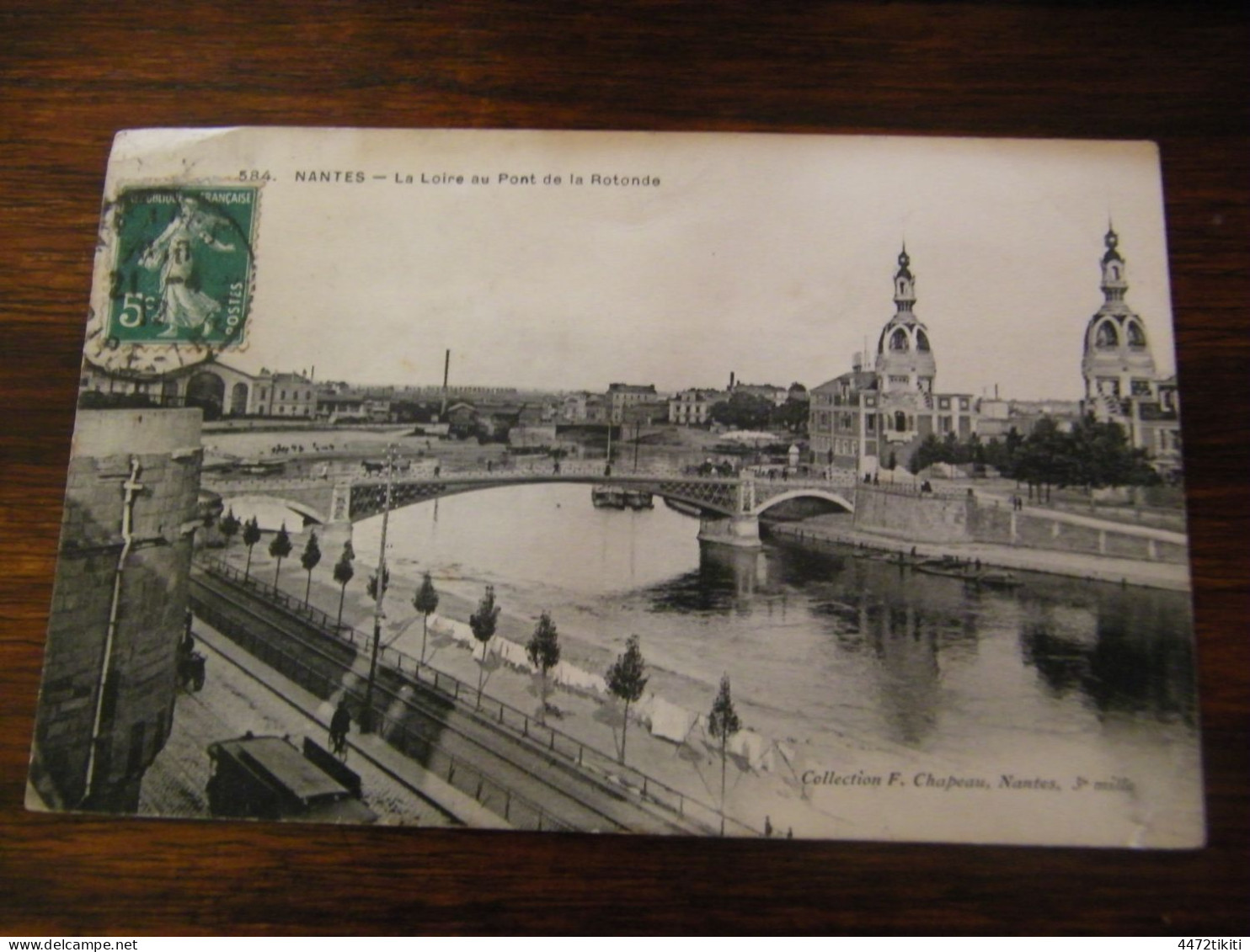 CPA - Nantes (44) - La Loire Au Pont De La Rotonde - 1912 - SUP (HV 23) - Nantes