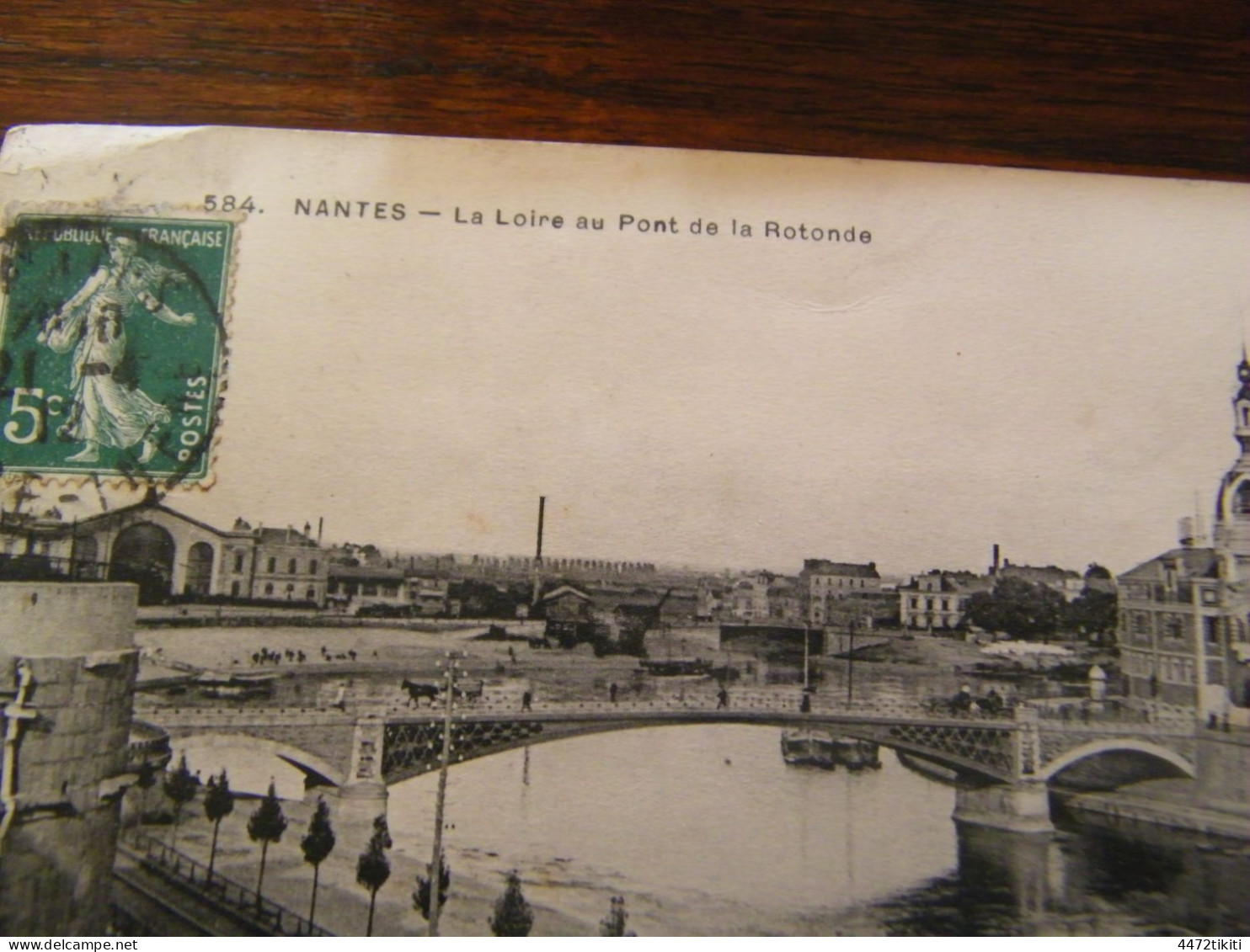 CPA - Nantes (44) - La Loire Au Pont De La Rotonde - 1912 - SUP (HV 23) - Nantes