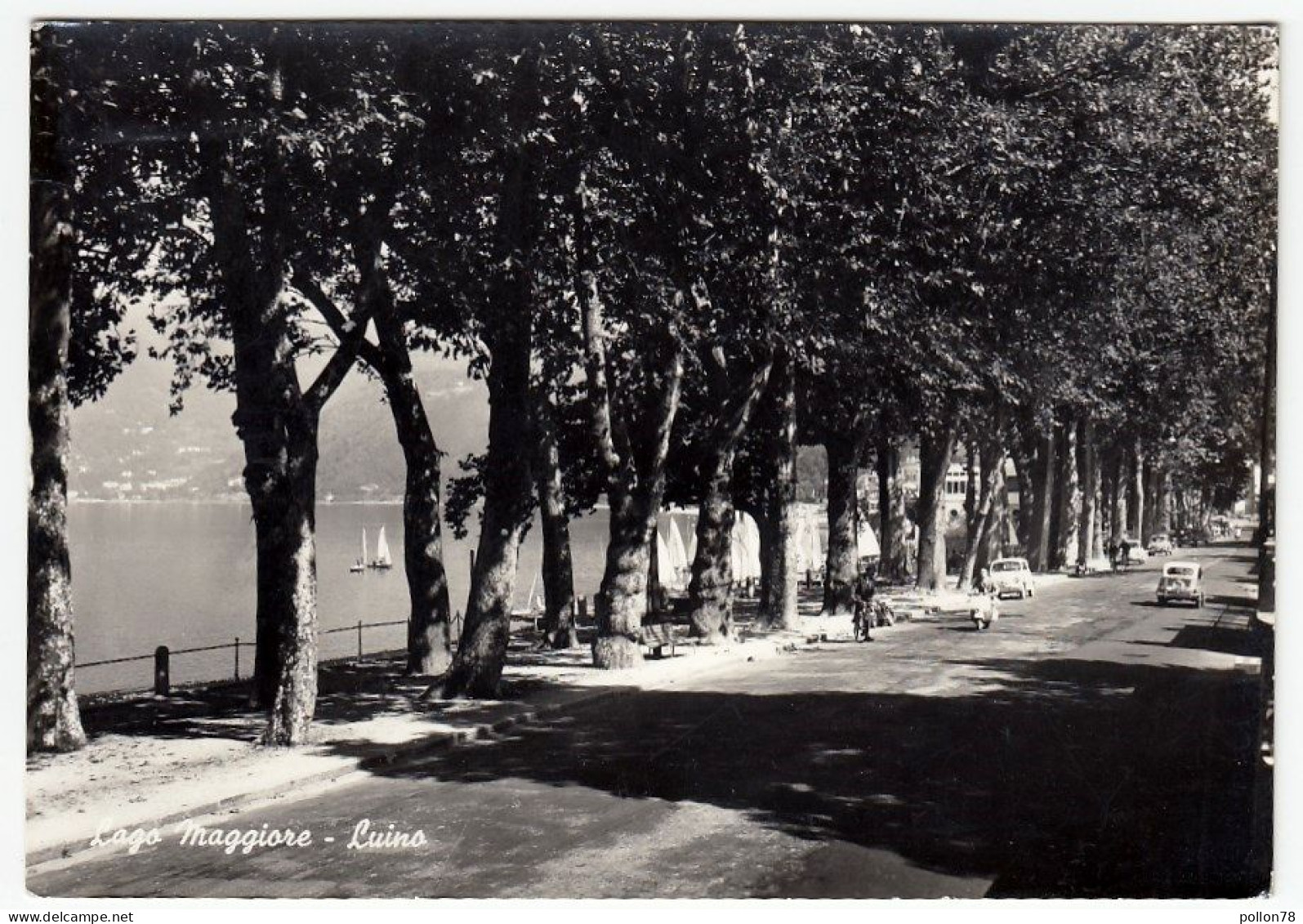 LAGO MAGGIORE - LUINO - VARESE - 1962 - AUTOMOBILI - CARS - VESPA PIAGGIO - Luino