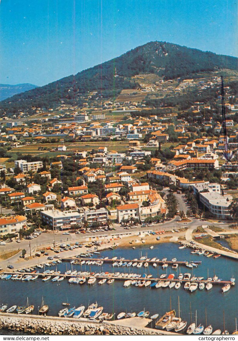 Navigation Sailing Vessels & Boats Themed Postcard Lumiere Cote D' Azur Carqueiranne 1981 - Sailing Vessels