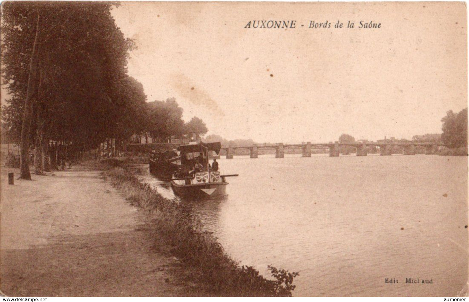 AUXONNE ( 21 ) - Bords De La Saône - Auxonne