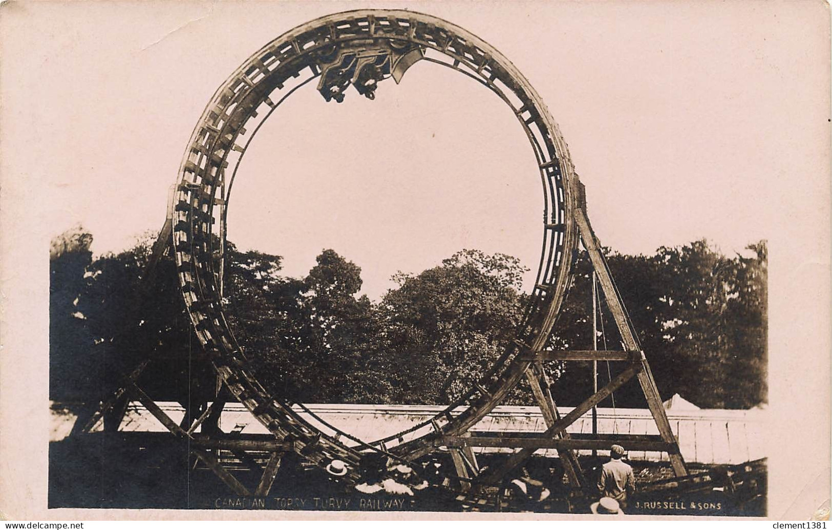 Canada Topsy Turvy Railway Manege Fete Foraine - Ohne Zuordnung