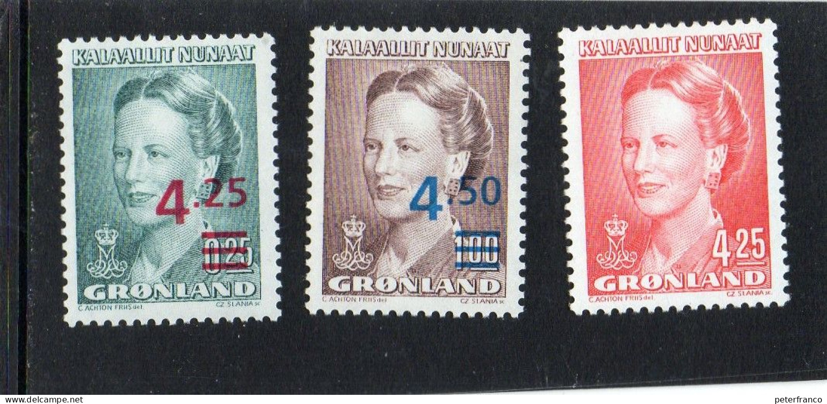 1996 Groenlandia - Queen Margrethe II - Neufs