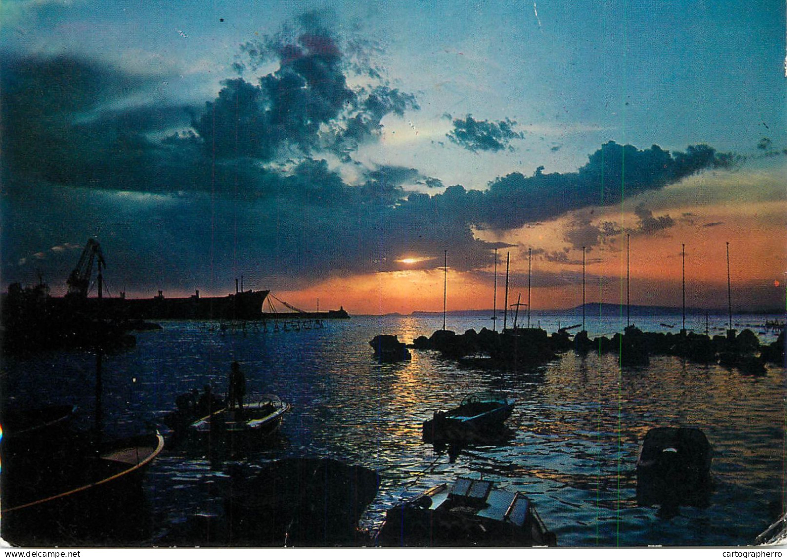 Navigation Sailing Vessels & Boats Themed Postcard Riviera Adriatica - Segelboote