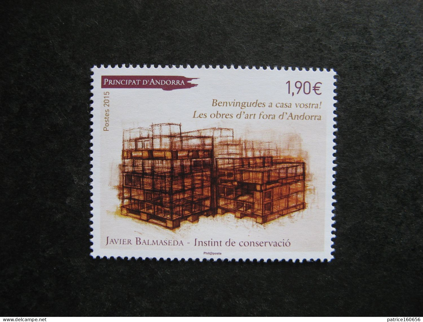 TB Timbre D'Andorre N°763, Neuf XX. - Nuevos