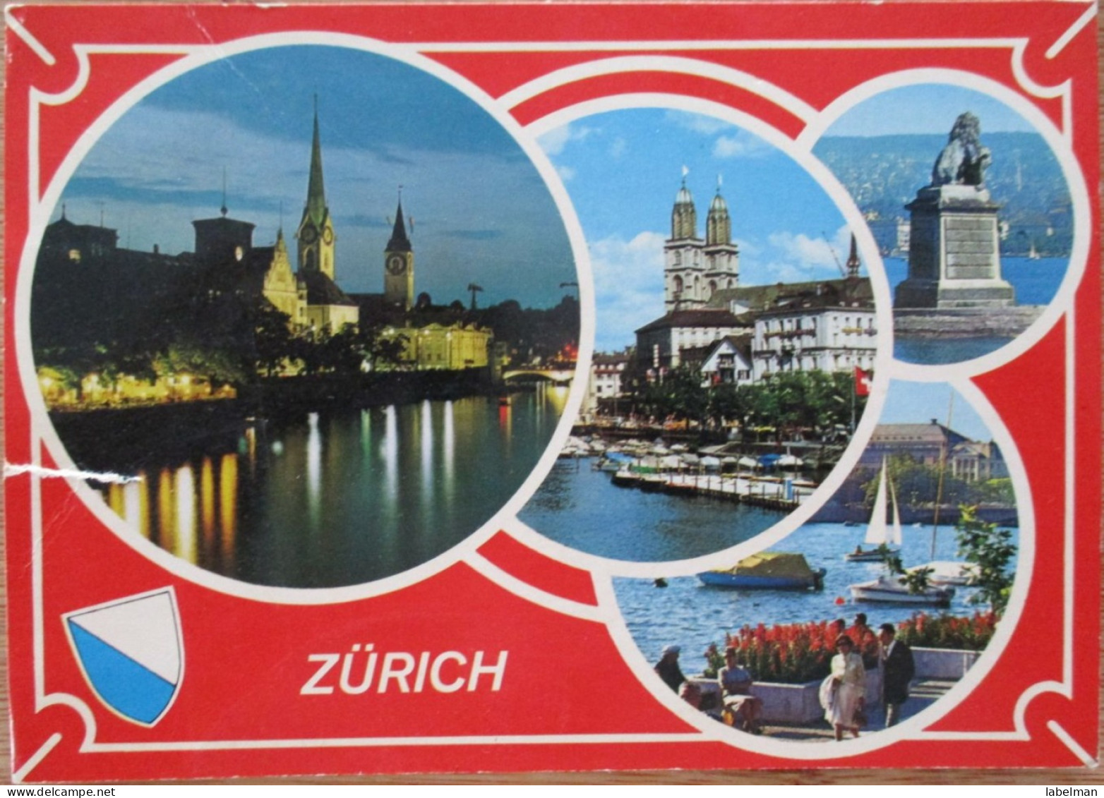SWITZERLAND SWISS SCHWEIZ ZURICH MULTI VIEW PANOR POSTCARD ANSICHTSKARTE CARTOLINA PHOTO CARTE POSTALE PC POSTKARTE CARD - Bäretswil