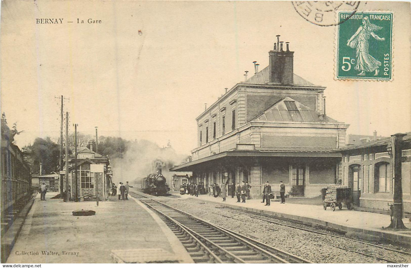 BERNAY La Gare (train) - Bernay