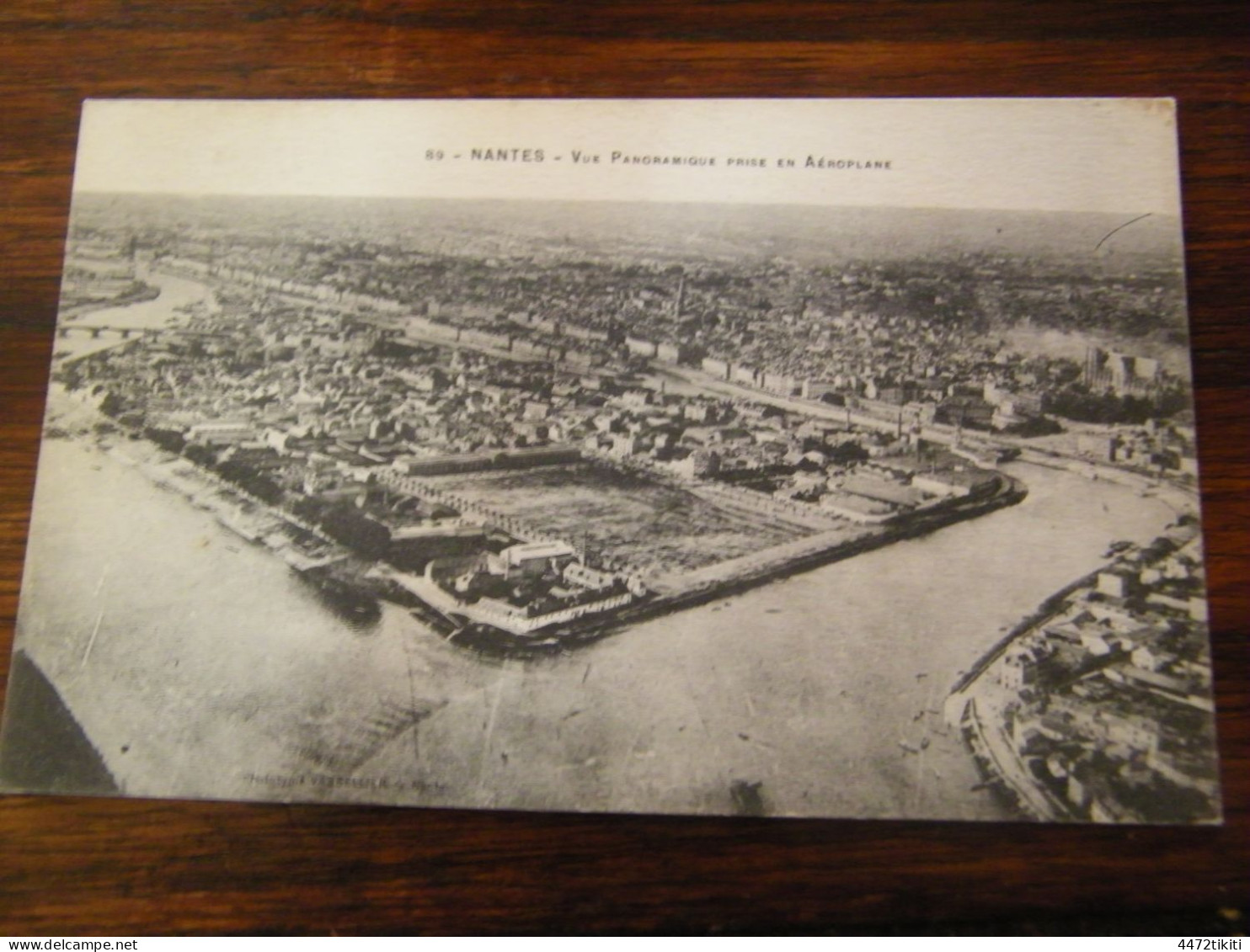 CPA - Nantes (44) - Vue Panoramique Prise En Aéroplane - 1910 - SUP (HV 25) - Nantes