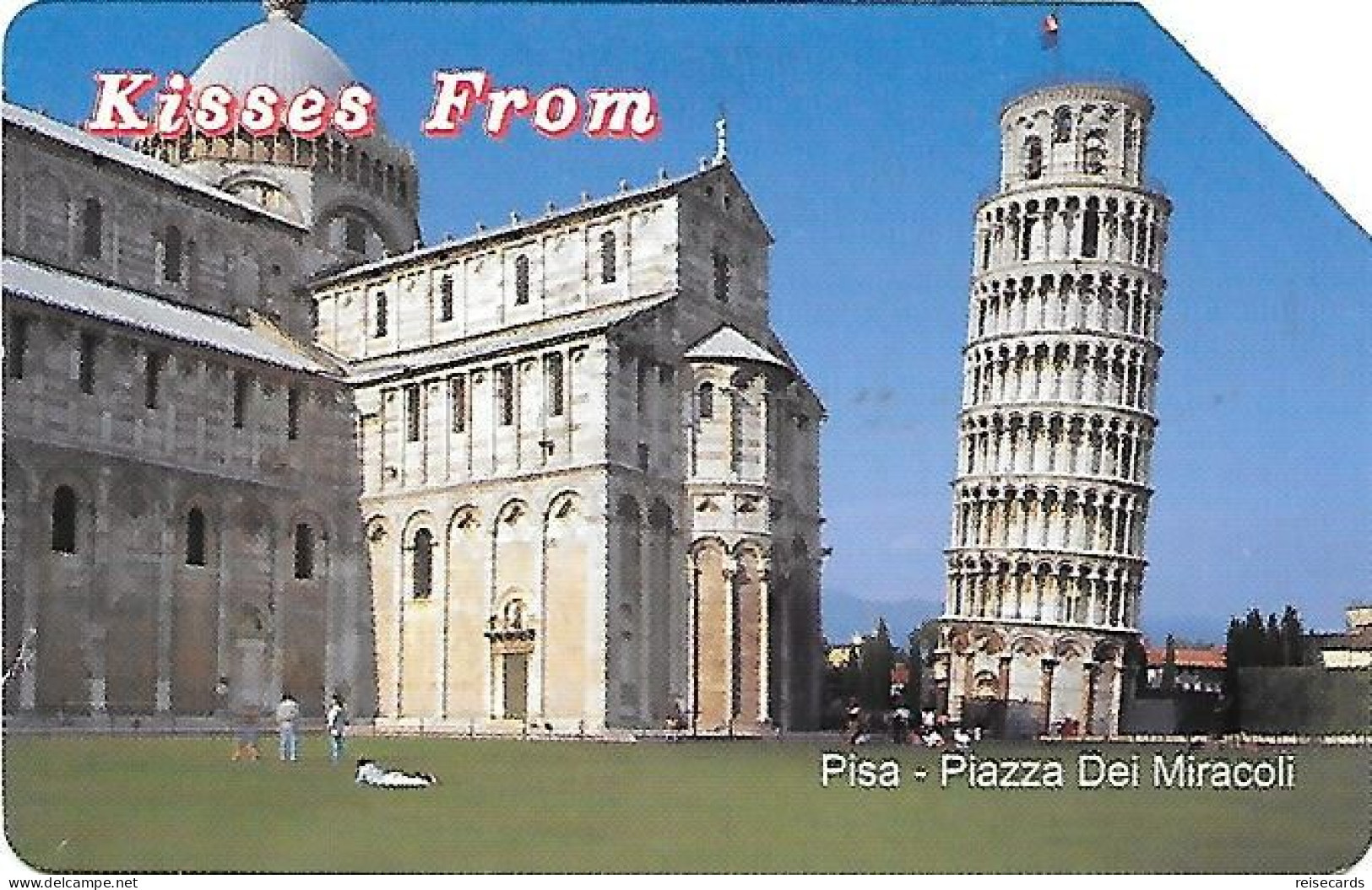 Italy: Telecom Italia Value € - Kisses From Pisa, Piazza Dei Miracoli - Publiques Publicitaires