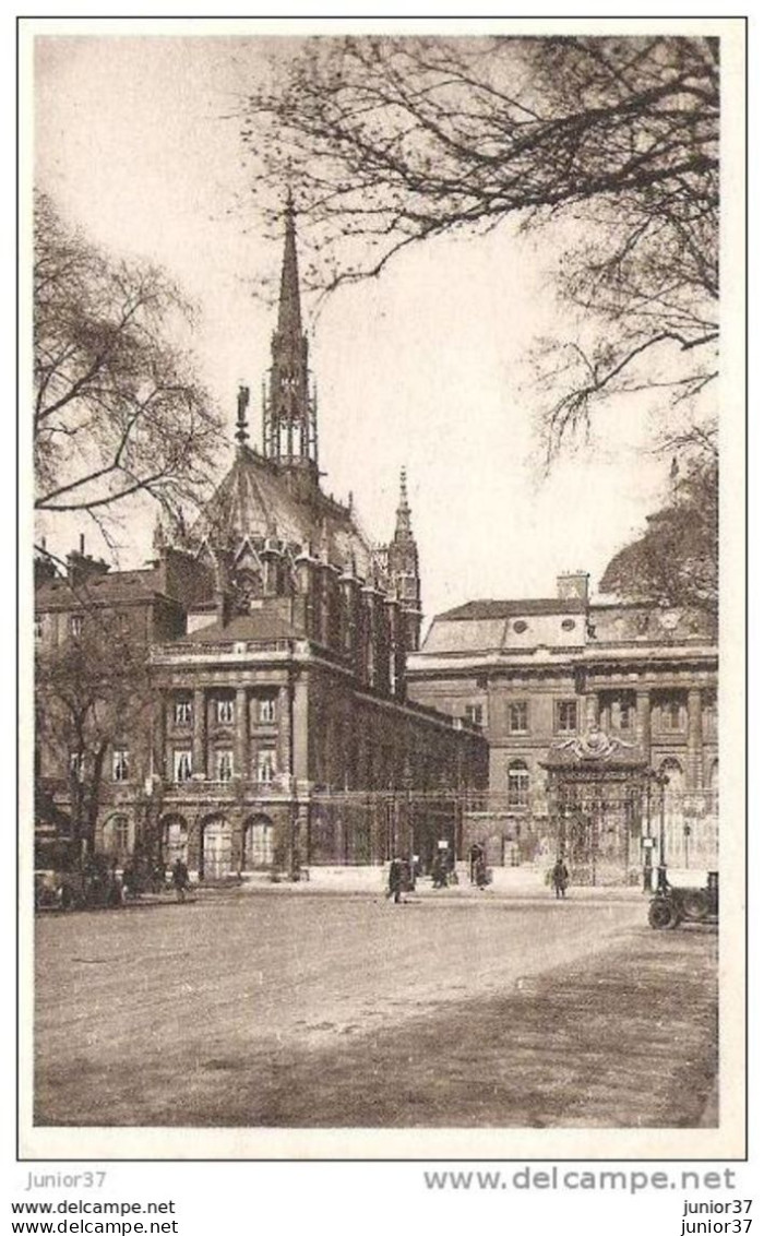 4 Cartes De Paris, Palais De Justice, Place Du Carrousel, Théâtre Français, Vue Panoramique - Sacré Coeur