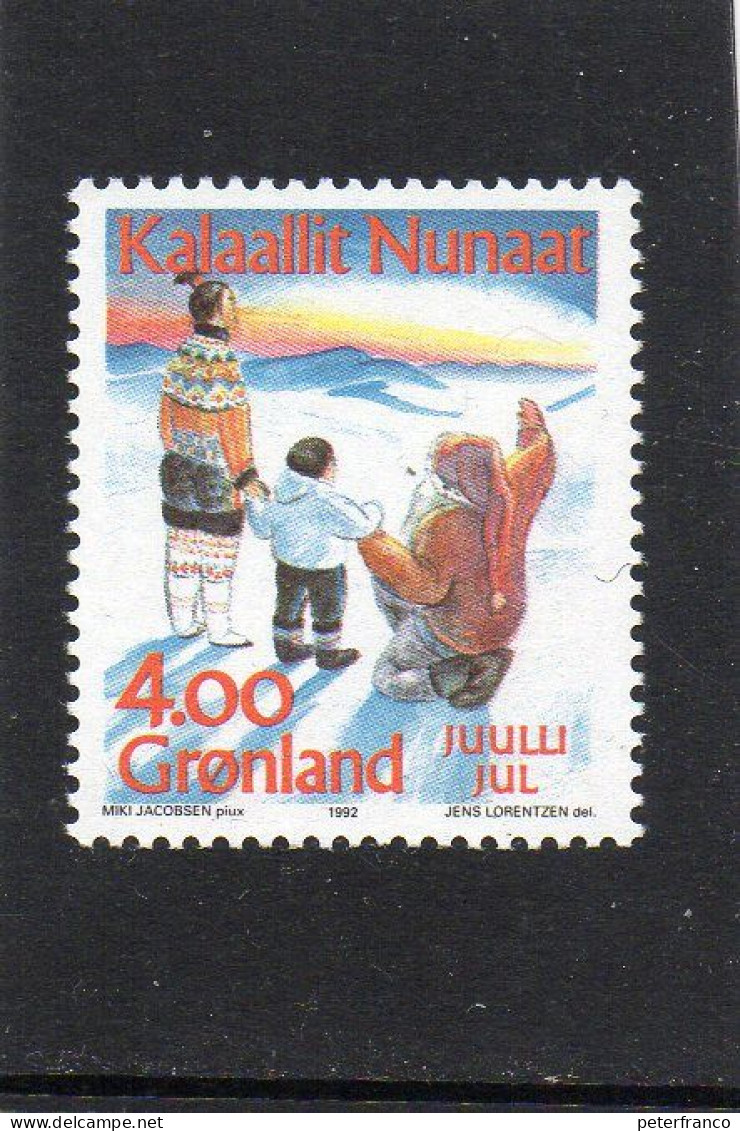 1992 Groenlandia - Santa Claus - Ongebruikt