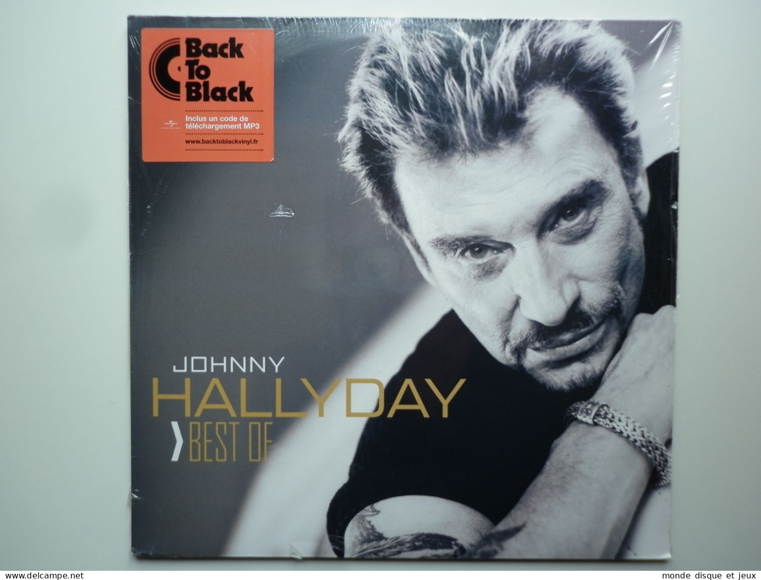 Johnny Hallyday Album Double 33Tours Vinyles Best Of - Autres - Musique Française