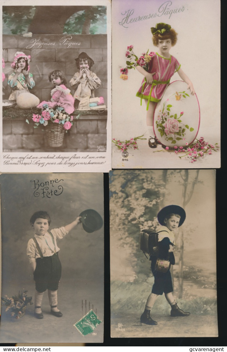 LOT VAN 40 FOTO KAARTEN MET KINDEREN.      ZIE AFBEELDINGEN ( LOT1 ) - Autres & Non Classés