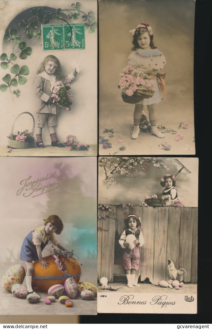 LOT VAN 40 FOTO KAARTEN MET KINDEREN.      ZIE AFBEELDINGEN ( LOT1 )