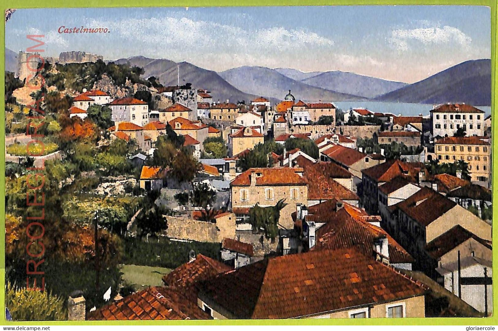 Ae9700 -  MONTENEGRO - VINTAGE POSTCARD - Castelnuovo - Montenegro