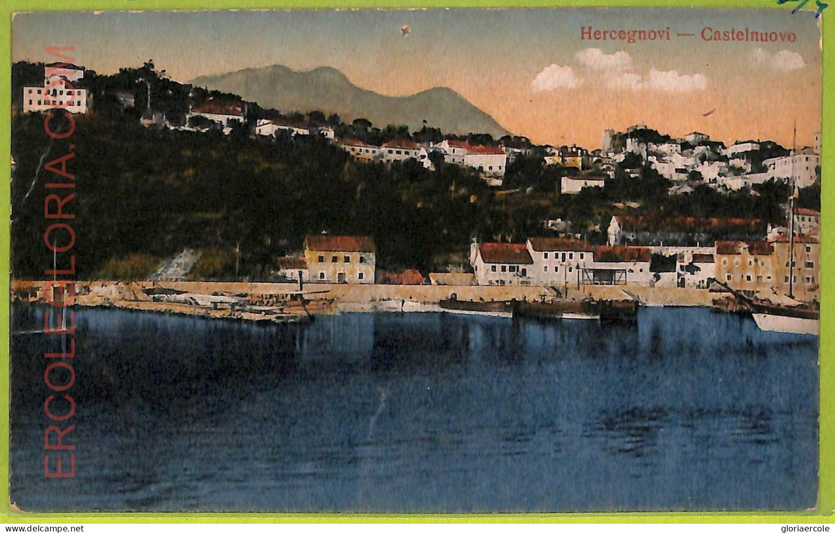 Ae9701 -  MONTENEGRO - VINTAGE POSTCARD - Castelnuovo - Montenegro