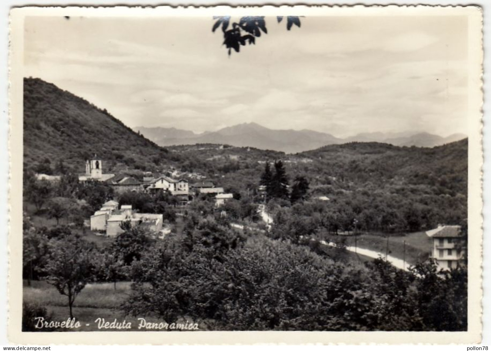 BROVELLO - CARPUGNINO - LAGO MAGGIORE - PANORAMA - VERBANIA - 1957 - Verbania