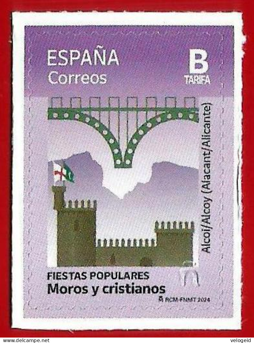 España. Spain. 2024. Fiestas Populares. Moros Y Cristianos. Alcoi/Alcoy (Alacant/Alicante) - Ongebruikt